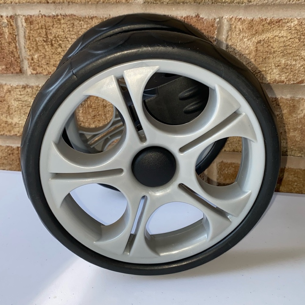 Safety 1st Baby Stroller Replacement Front Double Swivel Wheel 7 1/4”